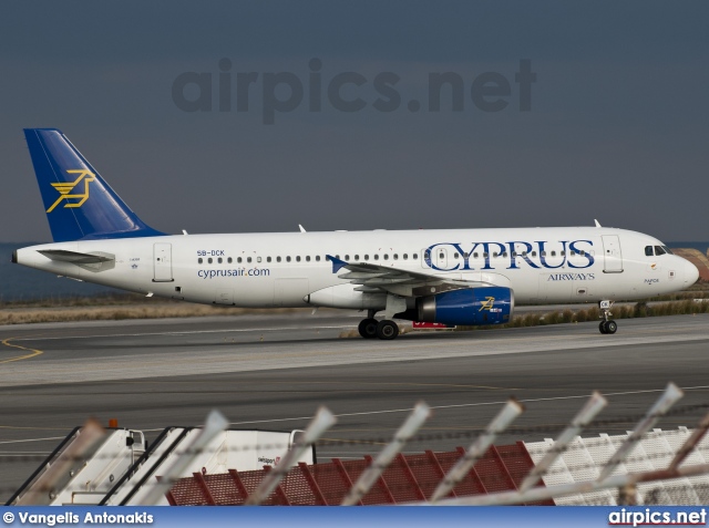 5B-DCK, Airbus A320-200, Cyprus Airways