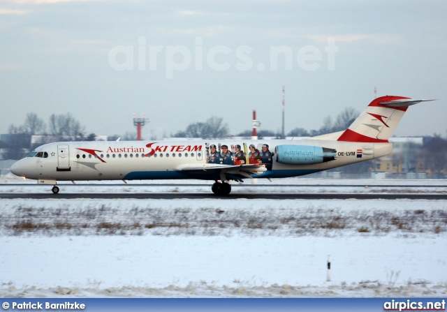 OE-LVM, Fokker F100, Austrian Arrows (Tyrolean Airways)
