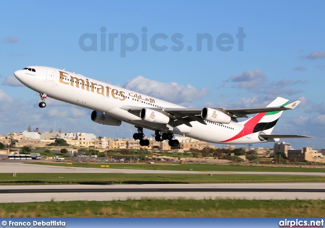 A6-ERP, Airbus A340-300, Emirates