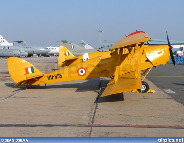 HU-838, De Havilland DH-82-A Tiger Moth II, Indian Air Force