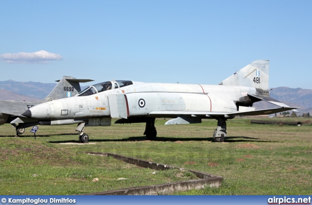 68-0481, McDonnell Douglas F-4-E Phantom II, Hellenic Air Force