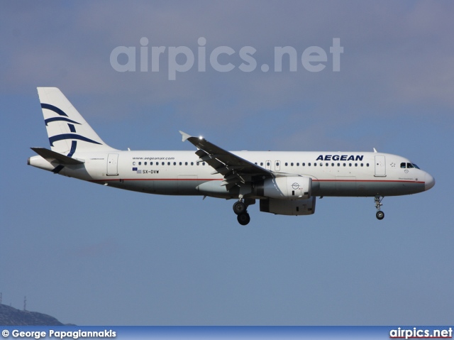 SX-DVW, Airbus A320-200, Aegean Airlines