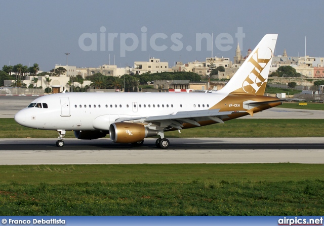 VP-CKH, Airbus A318-100CJ Elite, Private