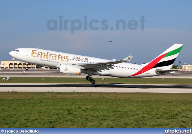 A6-EAE, Airbus A330-200, Emirates