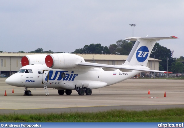 RA-74013, Antonov An-74, UTair