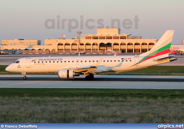 LZ-SOF, Embraer ERJ 190-100AR (Embraer 190), Bulgaria Air