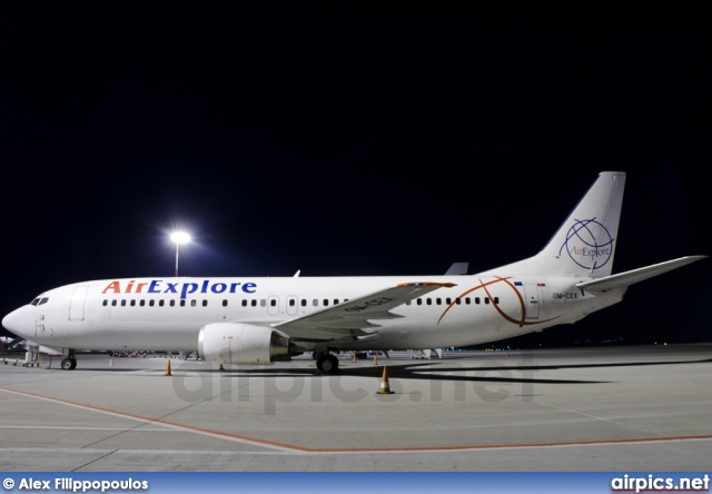 OM-CEX, Boeing 737-400, Air Explore