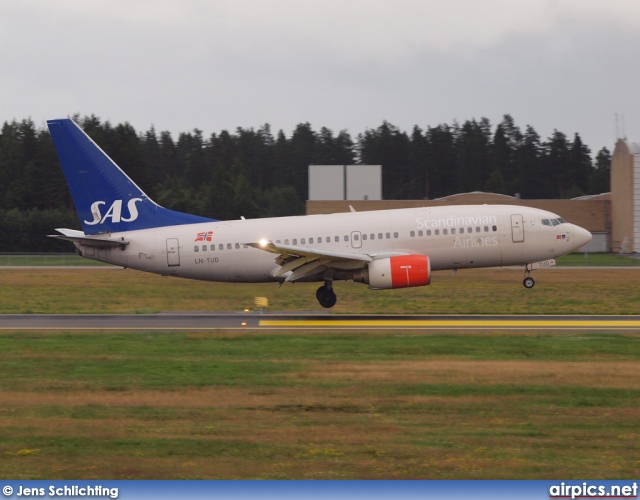 LN-TUD, Boeing 737-700, Scandinavian Airlines System (SAS)