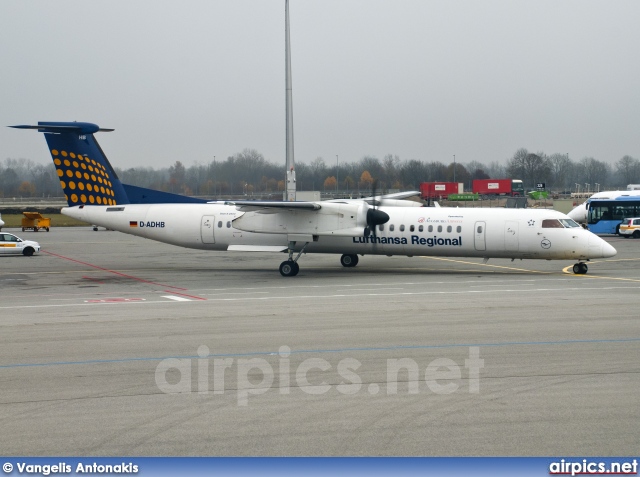 D-ADHB, De Havilland Canada DHC-8-400Q Dash 8, Augsburg Airways