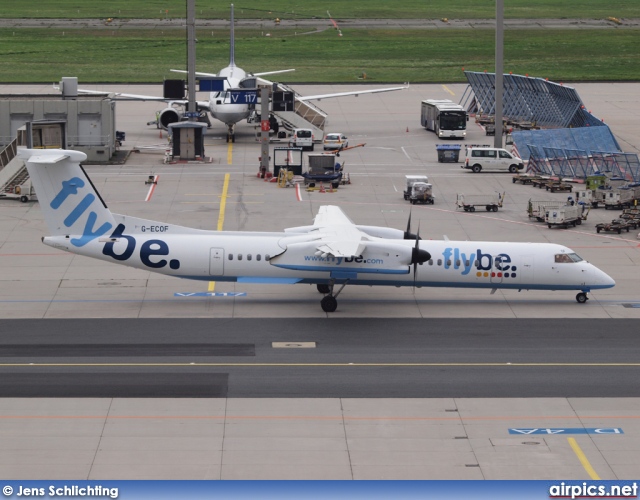 G-ECOF, De Havilland Canada DHC-8-400Q Dash 8, flybe.British European