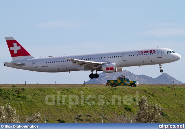 HB-IOL, Airbus A321-100, Swiss International Air Lines