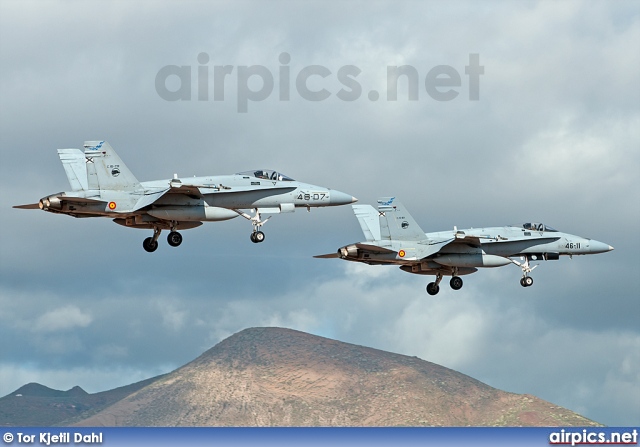 46-07, Boeing (McDonnell Douglas) F/A-18-A Hornet, Spanish Air Force