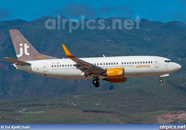 OY-JTA, Boeing 737-300, Jettime