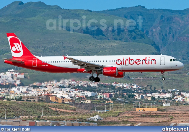 D-ALSA, Airbus A321-200, Air Berlin