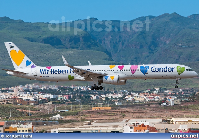 D-ABON, Boeing 757-300, Condor Airlines