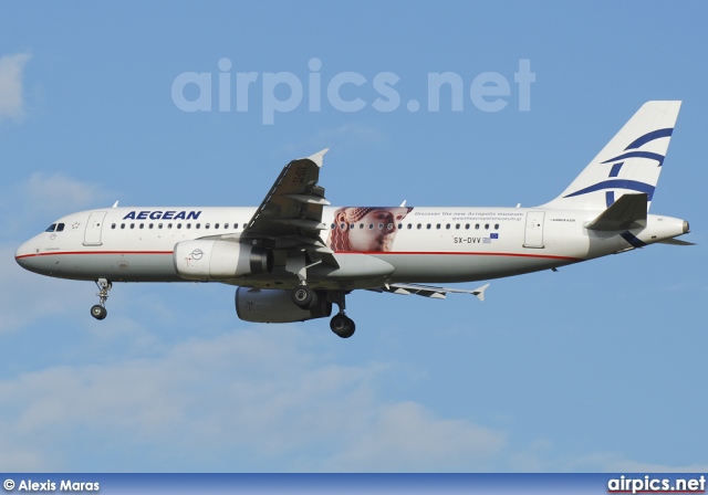 SX-DVV, Airbus A320-200, Aegean Airlines