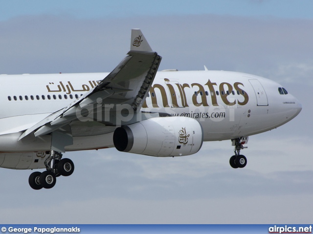 A6-EKV, Airbus A330-200, Emirates