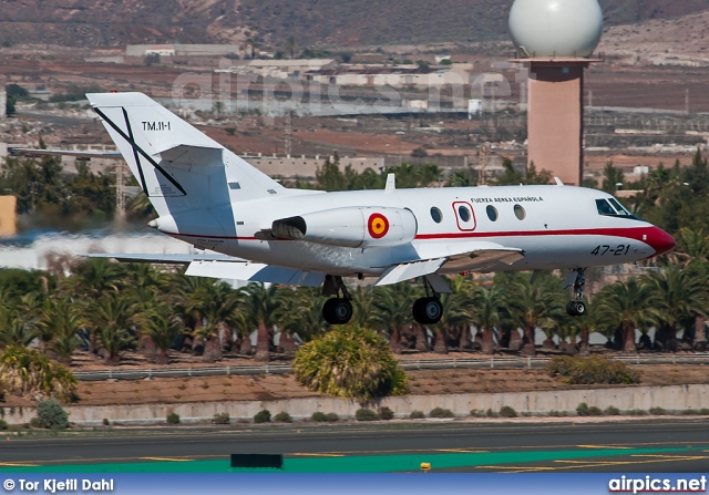TM.11-1, Dassault Falcon-20E Mystere, Spanish Air Force