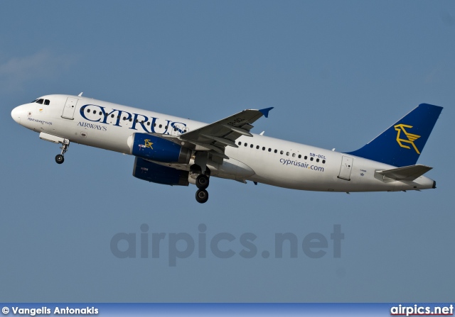 5B-DCL, Airbus A320-200, Cyprus Airways