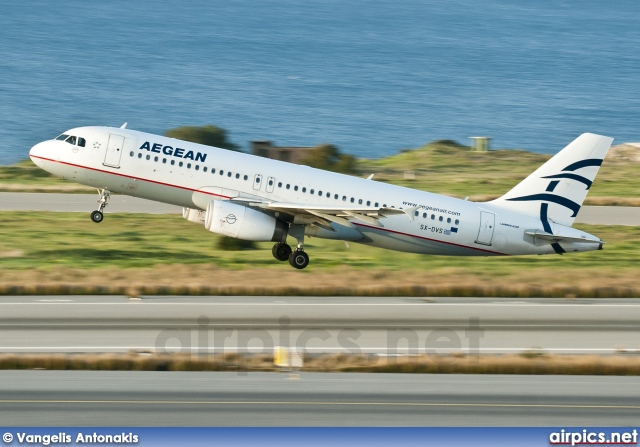 SX-DVS, Airbus A320-200, Aegean Airlines