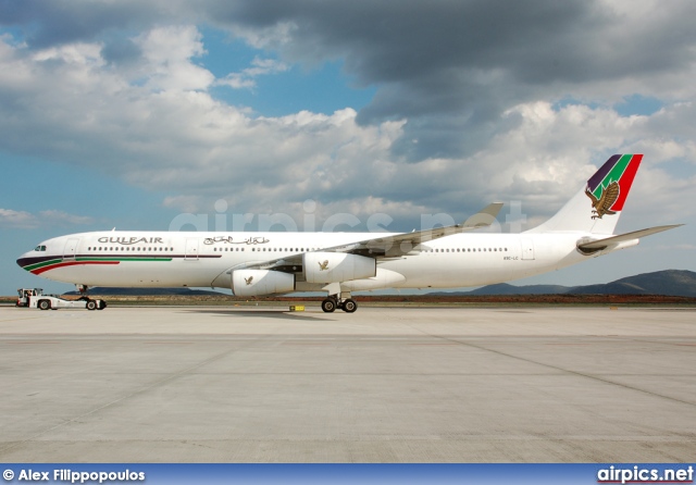 A9C-LC, Airbus A340-300, Gulf Air