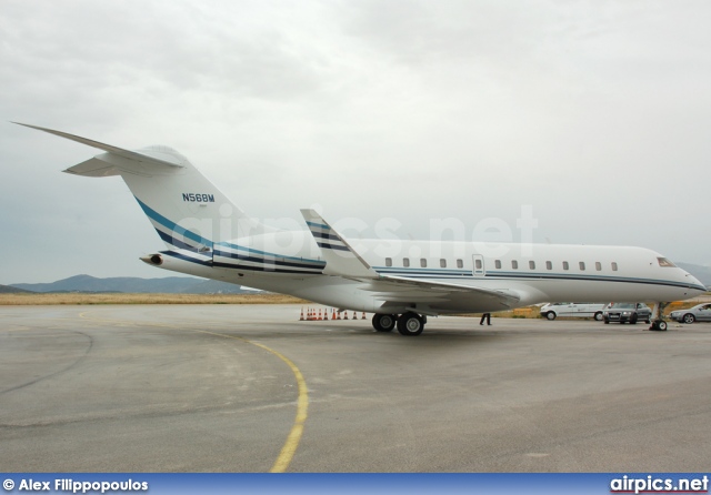 N568M, Bombardier Global Express, Private