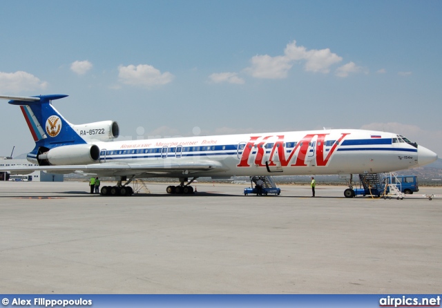 RA-85722, Tupolev Tu-154-M, Kavminvodyavia
