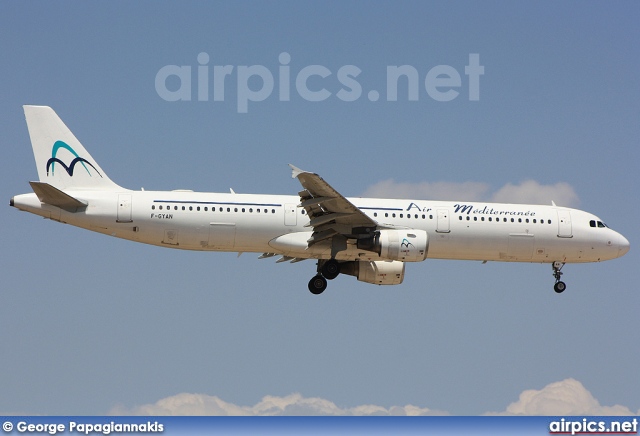 F-GYAN, Airbus A321-100, Air Mediterranee