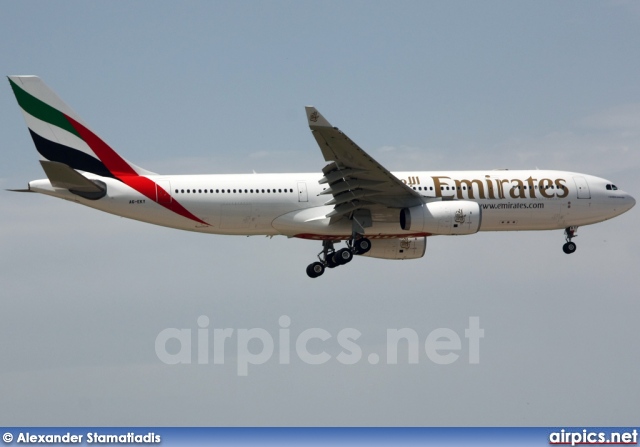 A6-EKY, Airbus A330-200, Emirates