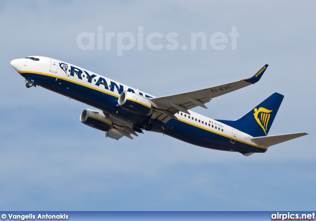 EI-EVC, Boeing 737-800, Ryanair