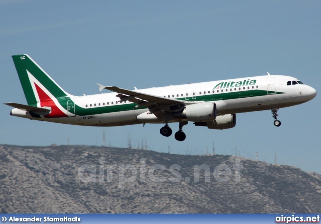 EI-DSC, Airbus A320-200, Alitalia
