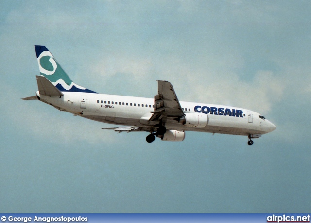 F-GFUG, Boeing 737-400, Corsair