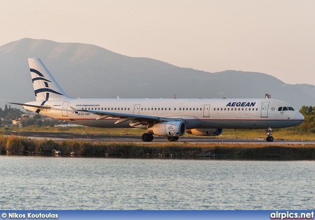 SX-DVP, Airbus A321-200, Aegean Airlines