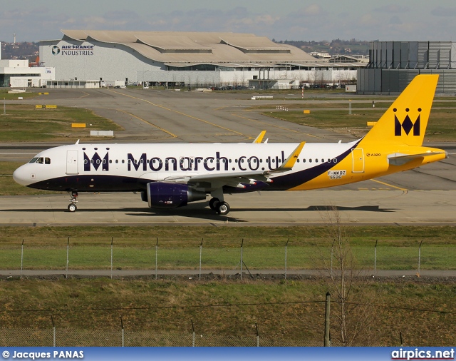 F-WWBZ, Airbus A320-200, Monarch Airlines