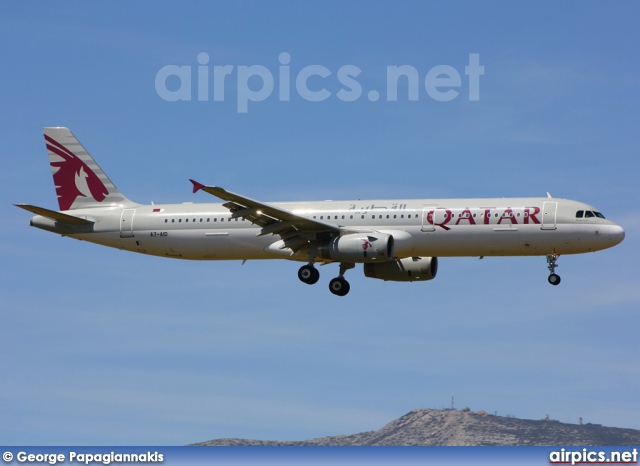 A7-AID, Airbus A321-200, Qatar Airways