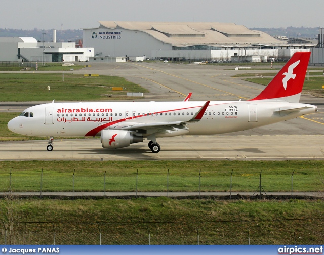 F-WWIZ, Airbus A320-200, Air Arabia