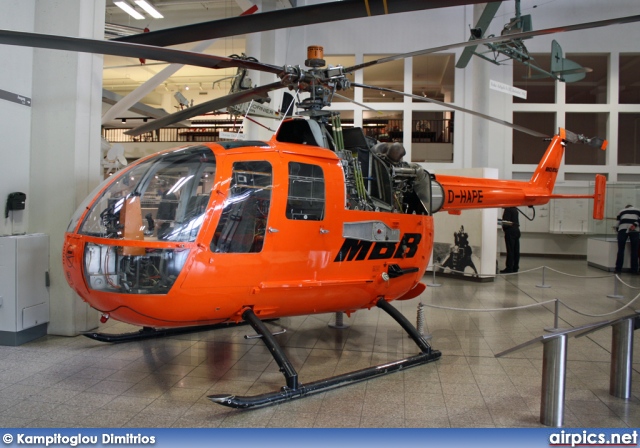 D-HAPE, MBB Bo 105-HGH, Messerschmitt-Bolkow-Blohm (MBB)