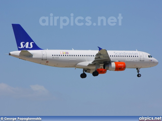 SE-RJE, Airbus A320-200, Scandinavian Airlines System (SAS)