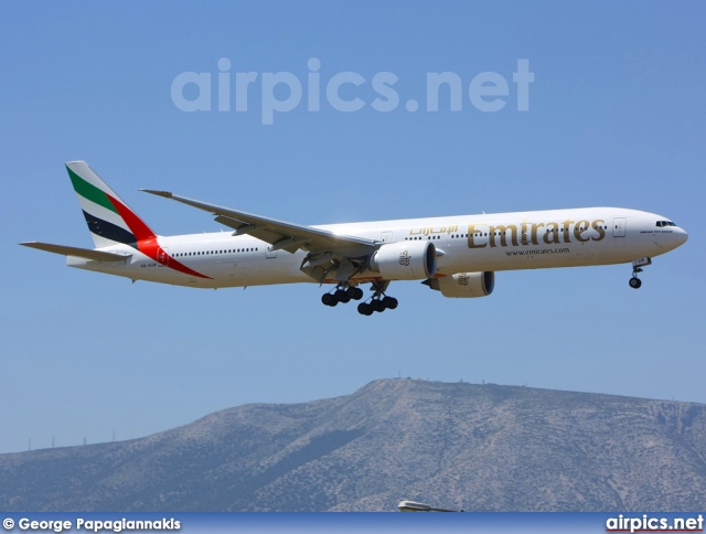 A6-EGM, Boeing 777-300ER, Emirates