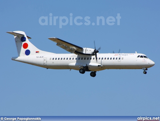 YU-ALN, ATR 72-200, Jat Airways