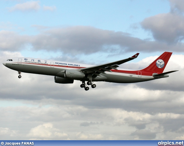 F-WWKL, Airbus A330-300, Sichuan Airlines