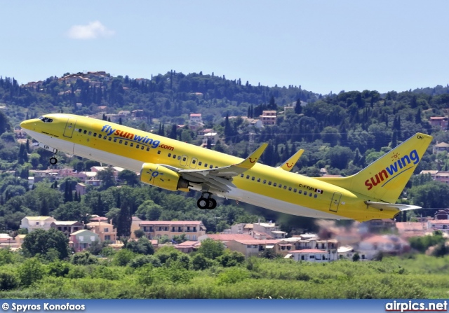 C-FYUH, Boeing 737-800, Sunwing Airlines