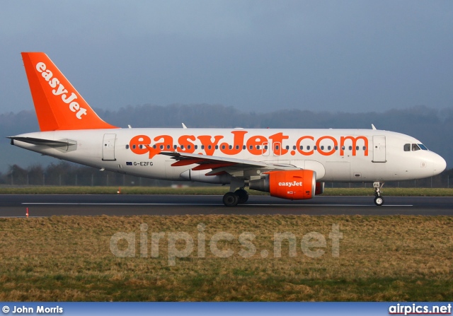 G-EZFG, Airbus A319-100, easyJet