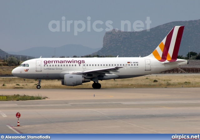 D-AKNQ, Airbus A319-100, Germanwings