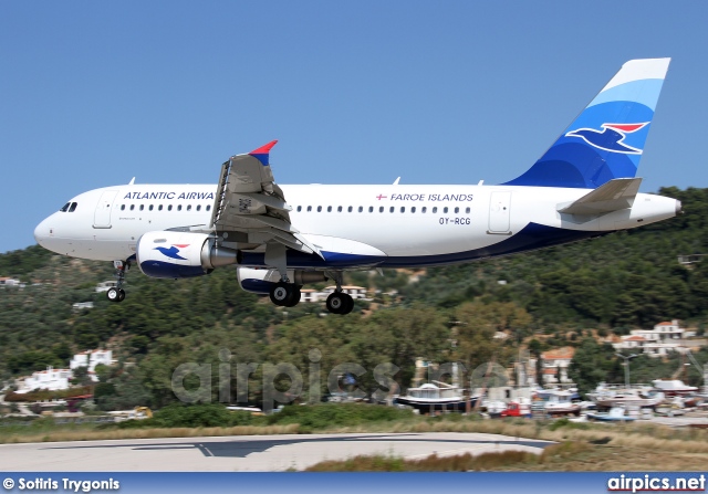 OY-RCG, Airbus A319-100, Atlantic Airways