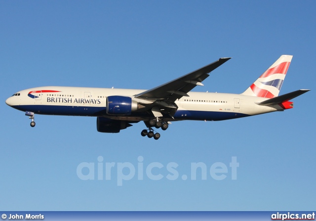 G-VIIO, Boeing 777-200ER, British Airways