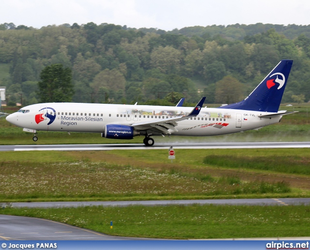 OK-TVL, Boeing 737-800, Travel Service (Czech Republic)