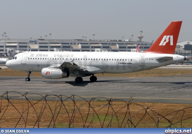 VT-EYG, Airbus A320-200, Indian Airlines