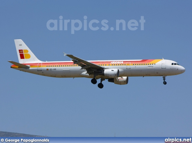 EC-IXD, Airbus A321-200, Iberia