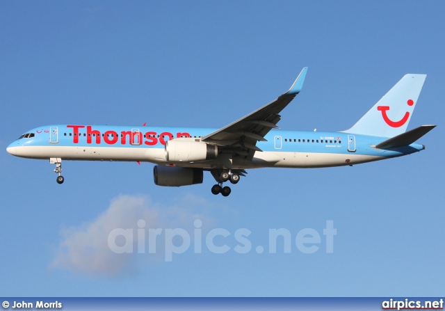 G-OOBB, Boeing 757-200, Thomson Airways